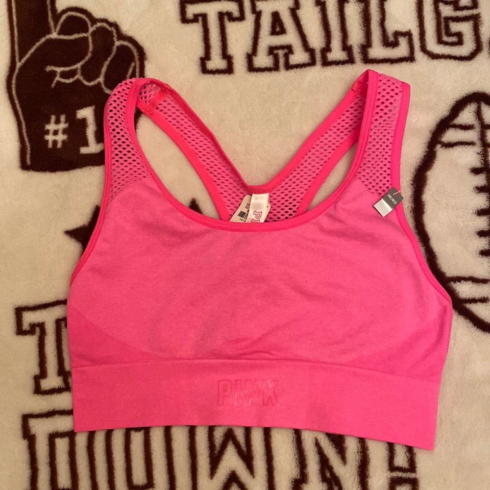 Victoria’s Secret pink sports bra